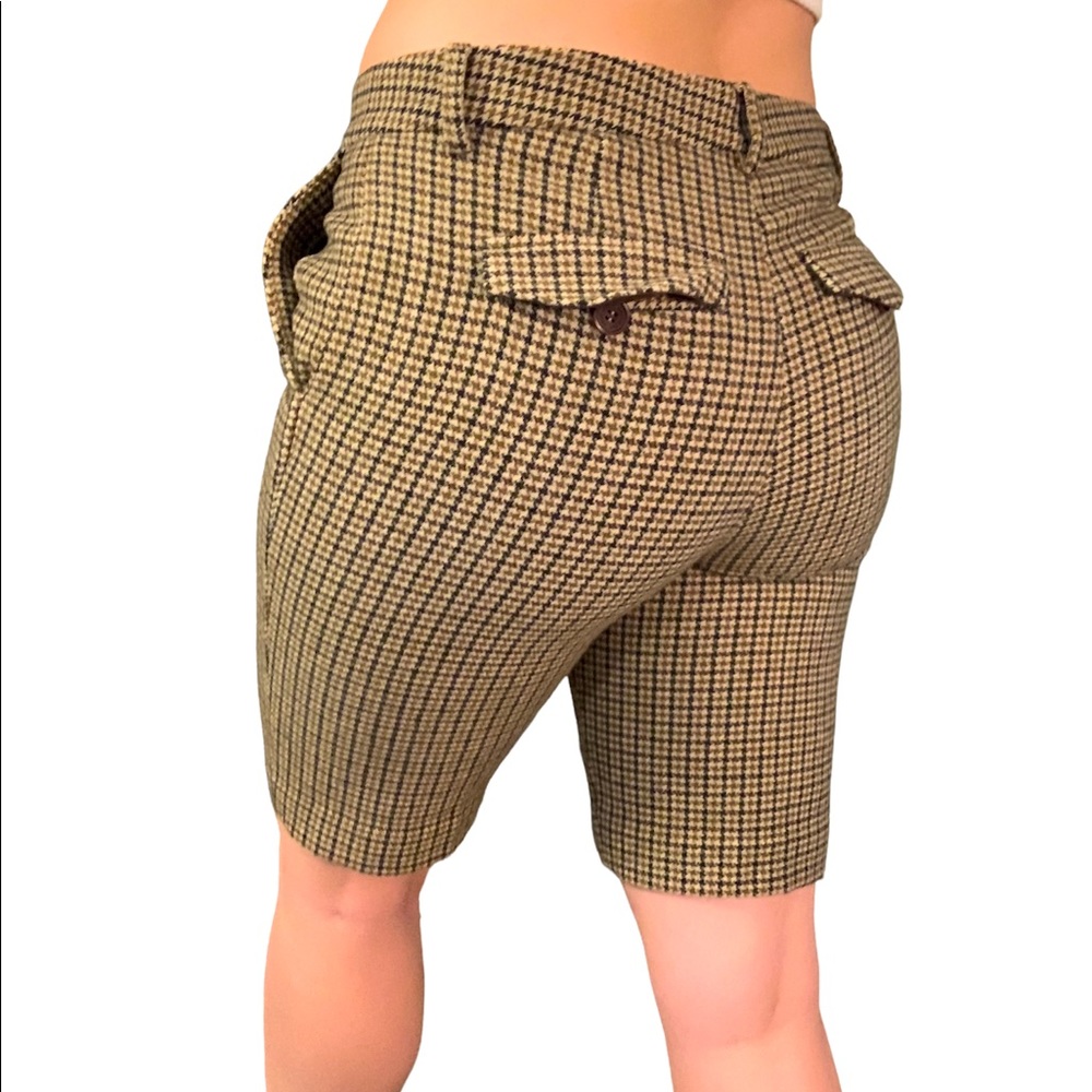 Plaid Bermuda Shorts Golf